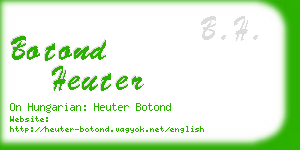 botond heuter business card